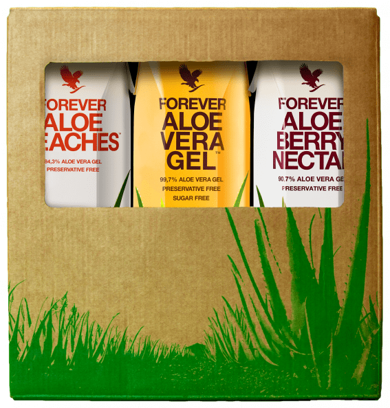 Forever Aloe Vera Gel Tripack Mix